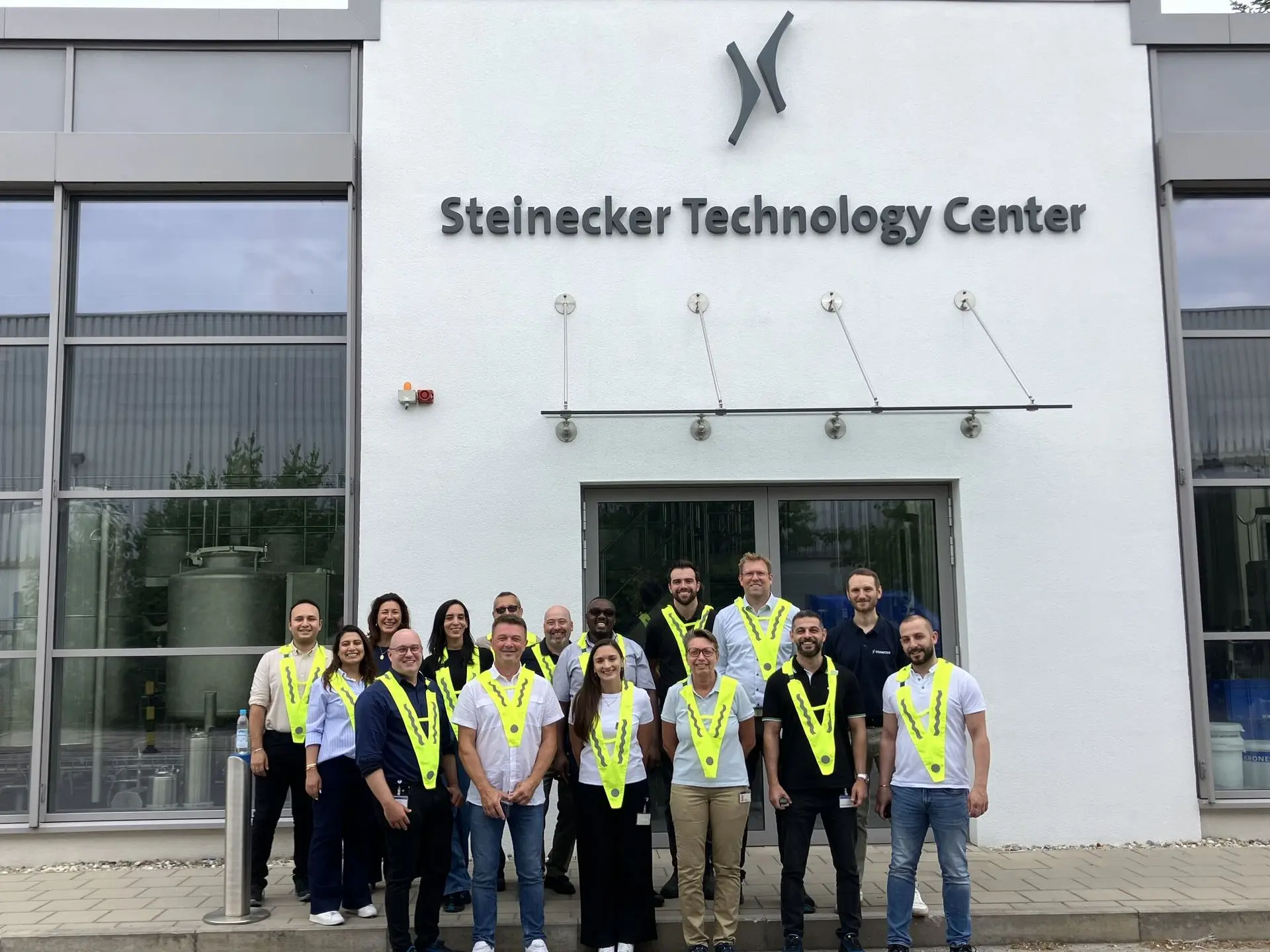Derick at the Steinecker factory is located in Freising, Bayern, Germany.